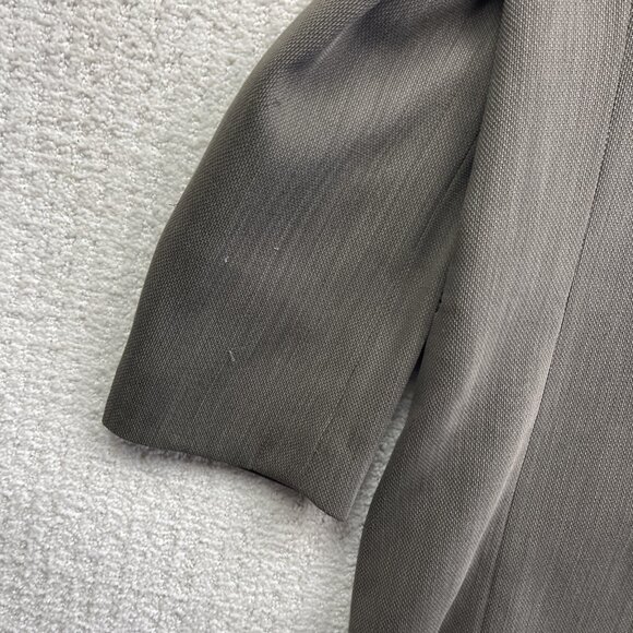 HUGO BOSS Jacket Blazer Einstein's / Omega 52 EU Grey / Green Sports Coat Wool - Picture 14 of 16